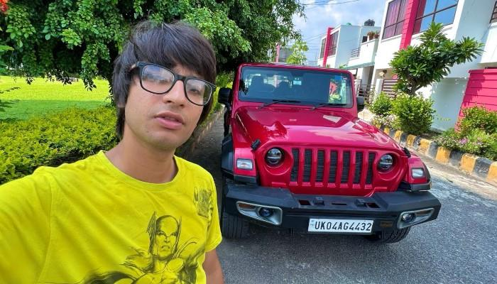 Sourav Joshi's Mahindra Thar