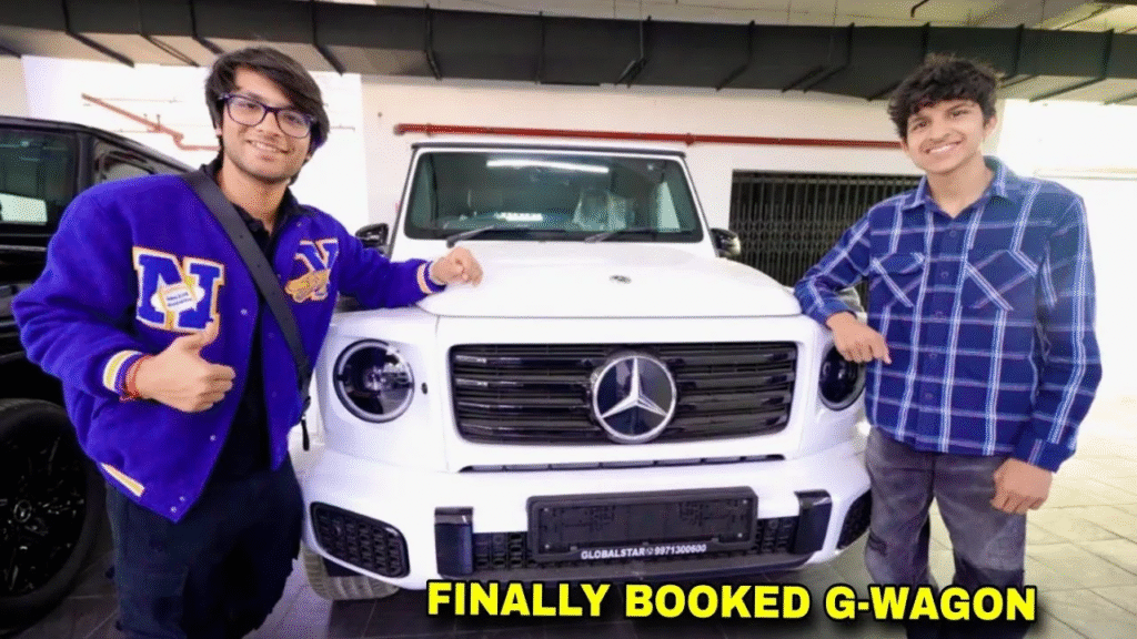 Sourav Joshi's Mercedes-Benz G-Wagon